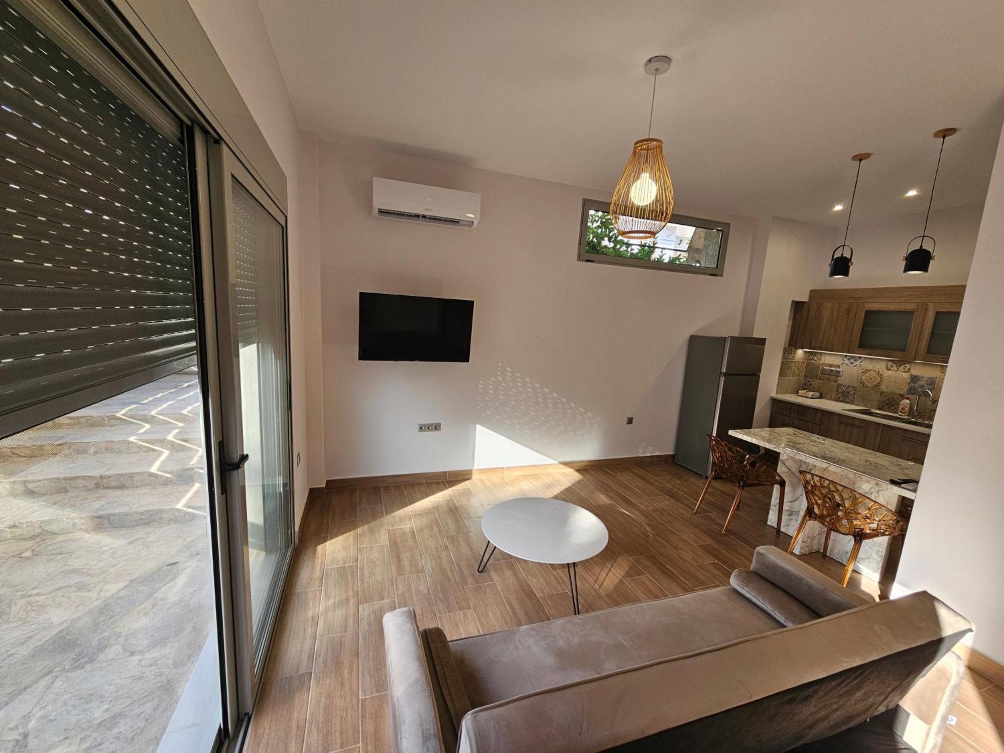 Cute Corner Apartment Khalkoutsion Exterior photo