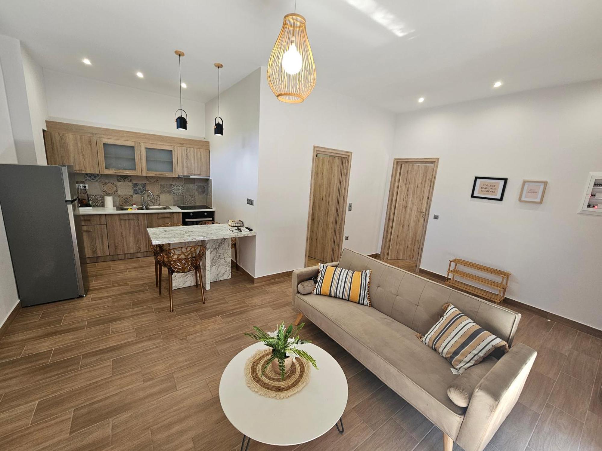 Cute Corner Apartment Khalkoutsion Exterior photo